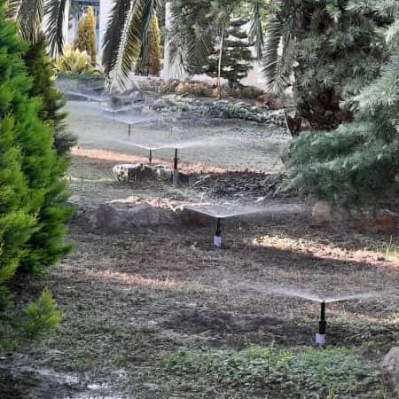 ابیاری فضای سبز